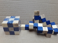 Image du produit cube bois élastique