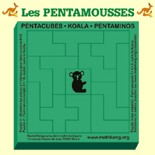 Image du produit Les Pentamousses (pentacubes)