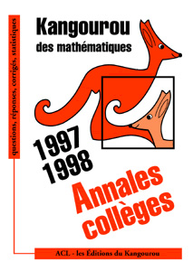 Annales coll�ges 1997-1998