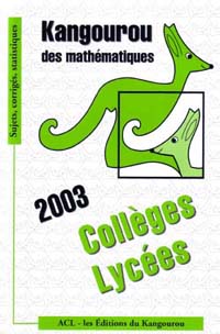 Image du produit Annales Collèges Lycées 2003