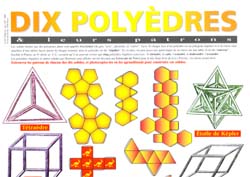 Affiche - Solides de Platon
