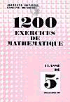 Image du produit 1200 exercices de mathématiques 5e