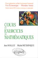 Image du produit Cours et exercices de mathmatiques - Tome 1 - Algbre 