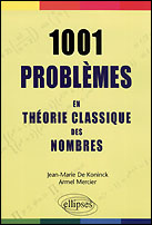 Image du produit 1001 problmes en thorie classique des nombres