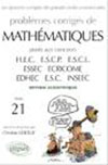 Image du produit Mathématiques HEC 1998-2001 - Tome 21