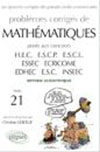 Image du produit Mathmatiques HEC 1998-2001 - Tome 21