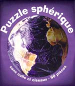 Image du produit Puzzle sphérique globe terrestre