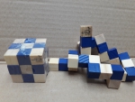 cube bois élastique