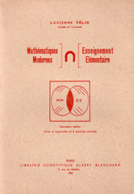Image du produit Math�matiques modernes, enseignement �l�mentaire