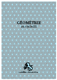Image du produit Géométrie au cycle III