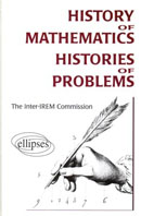 Image du produit History of mathematics histories of problems