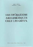 Image du produit Les oprations arithmtiques chez les grecs
