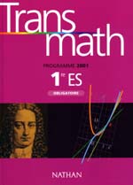 Image du produit Transmath 1�re ES (1)