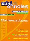 Image du produit Brevet mini annales