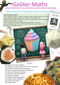 Image du produit Goter Maths - Cahier d'activits #1